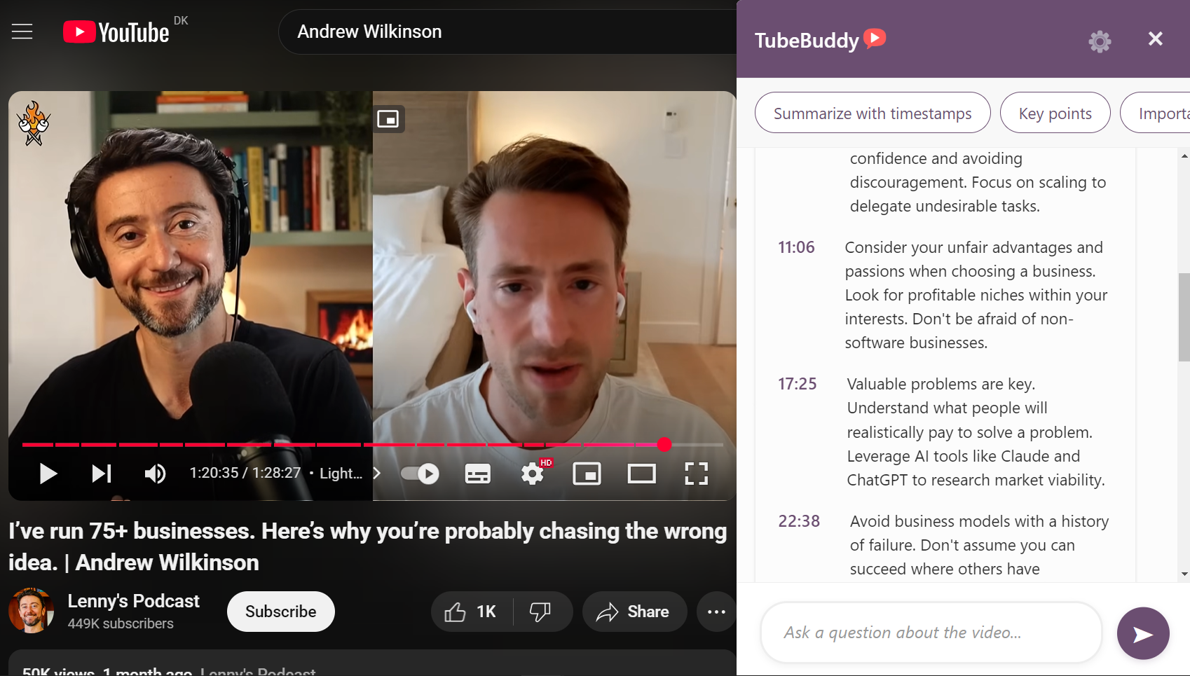 AI Chat in Action