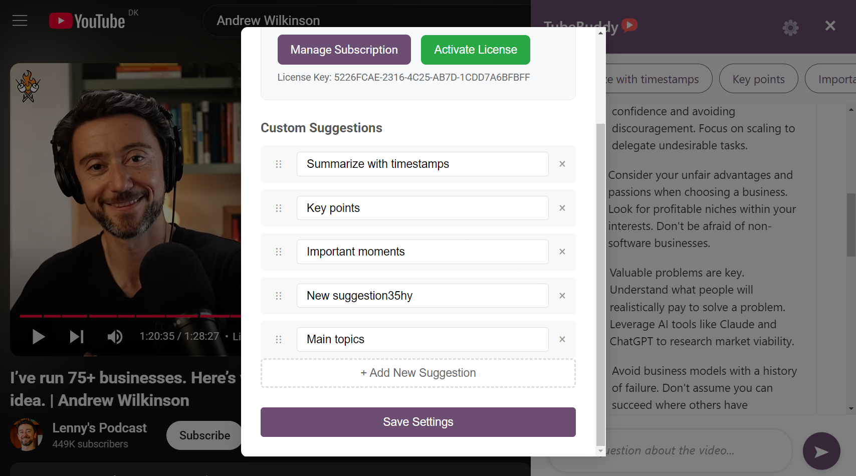 Chrome Extension in Action